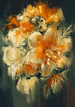 花卉油画