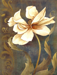 中国花卉油画