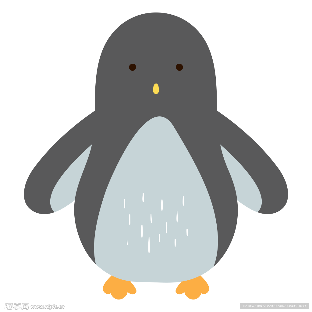 卡通企鹅