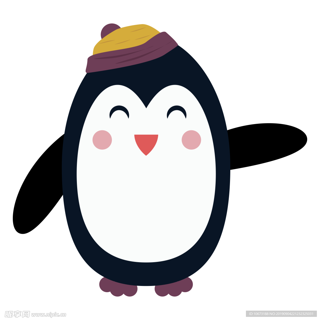 卡通企鹅