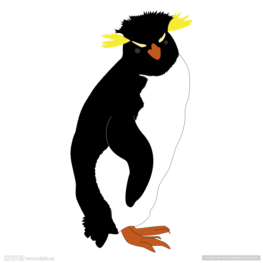 卡通企鹅