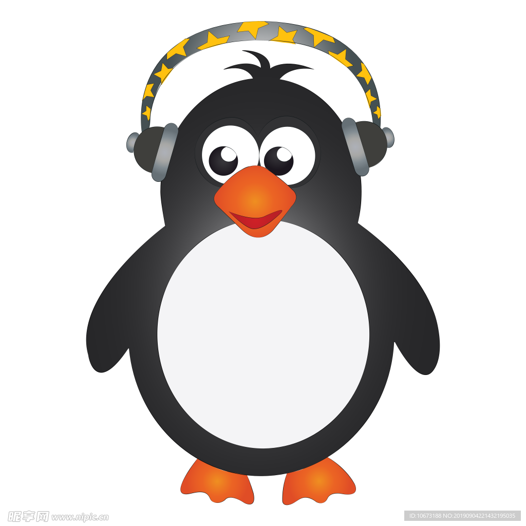 卡通企鹅