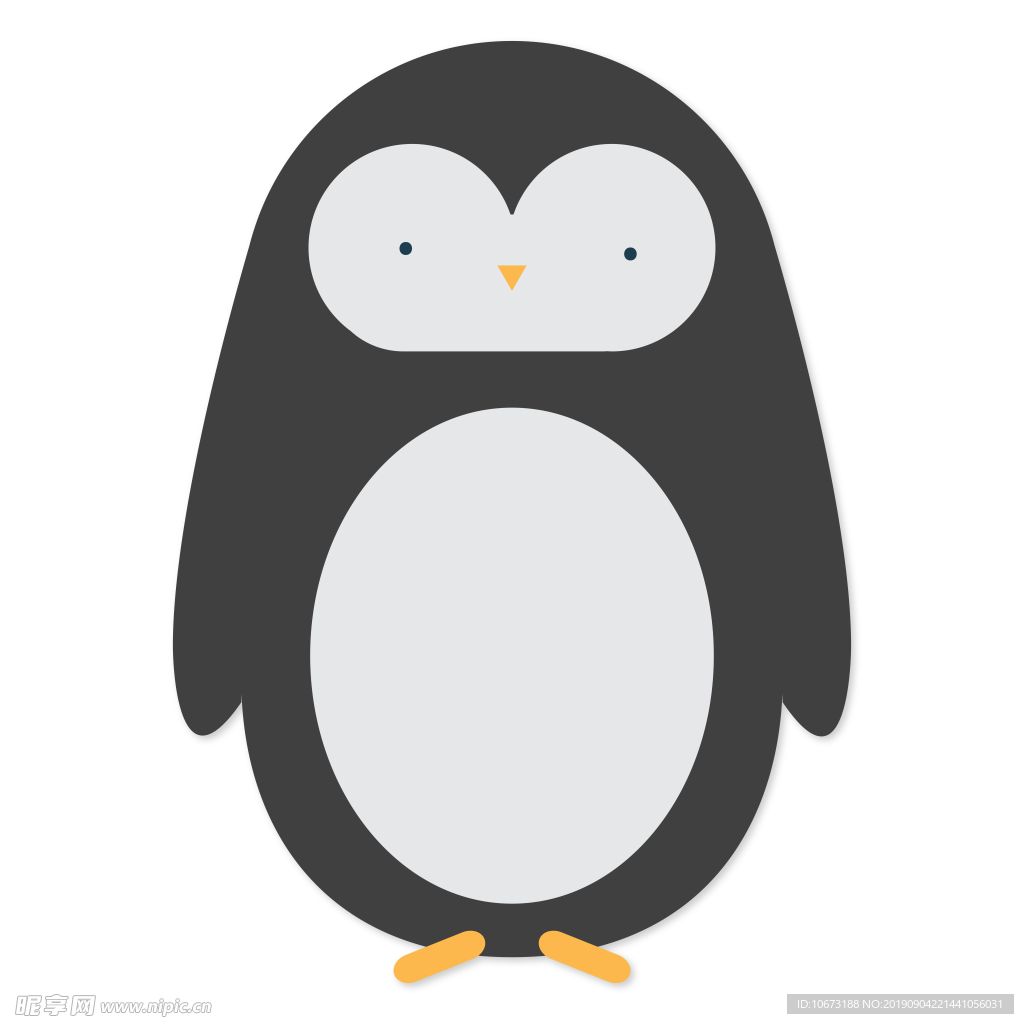 卡通企鹅