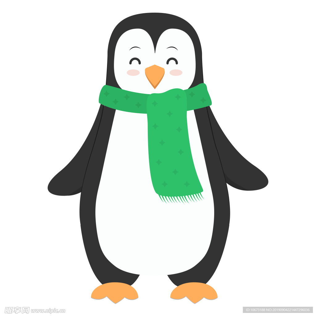 卡通企鹅