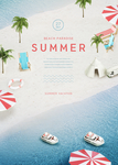 韩国多姿多彩的夏季假日海报
