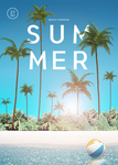 韩国多姿多彩的夏季假日海报