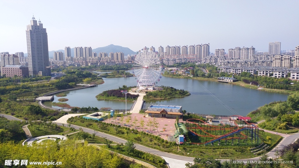 大连庄河将军湖景色