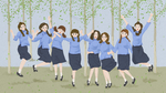 毕业季创意插画