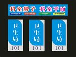 科室牌明天标识