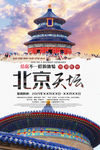 北京天坛旅游海报