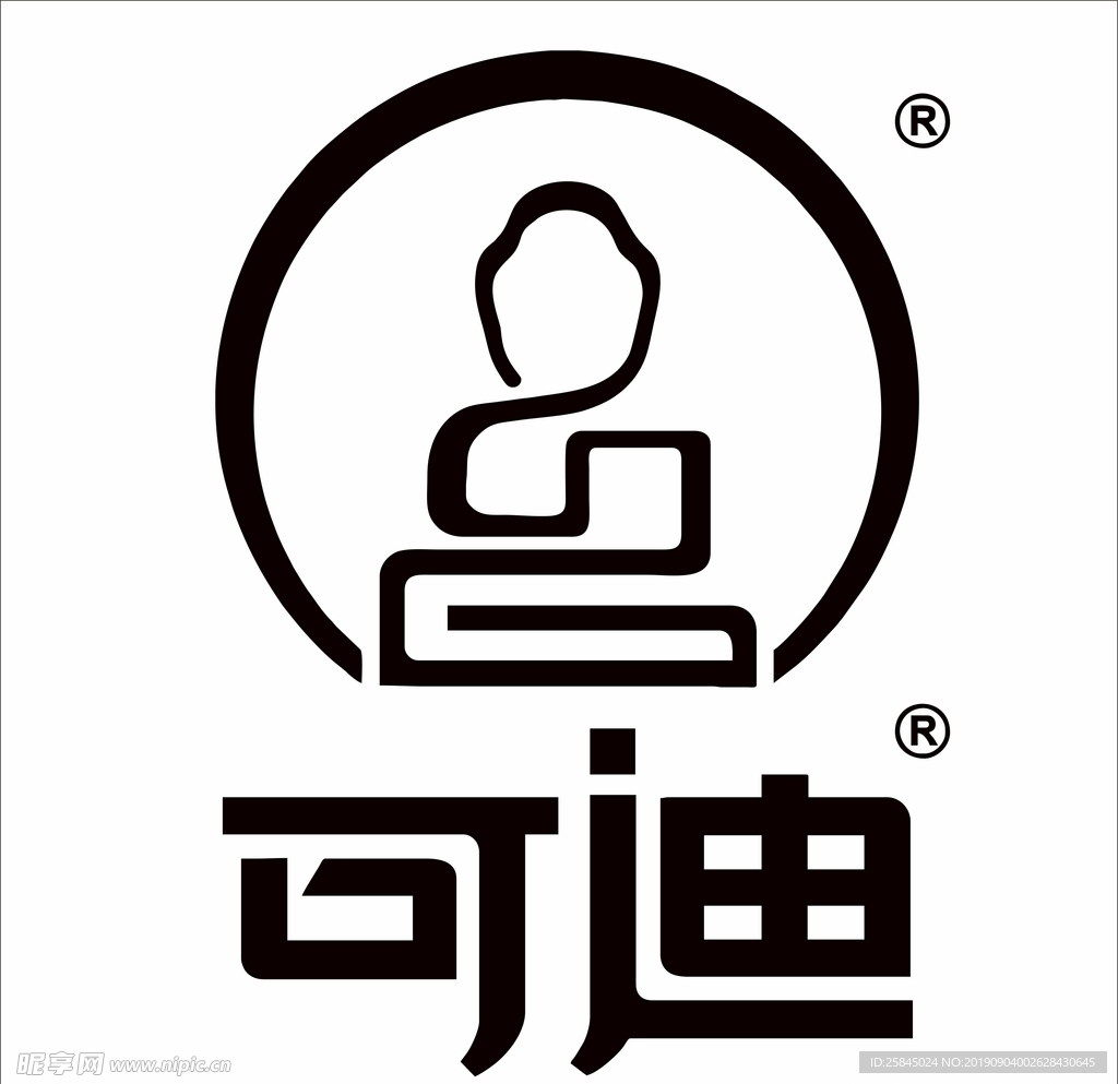 可迪logo