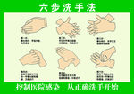 六步洗手法