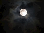 月亮 圆月 团圆 中秋节 黑夜