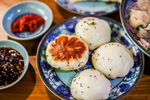 虾仁煎包