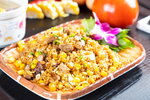 黑椒炒牛肉饭