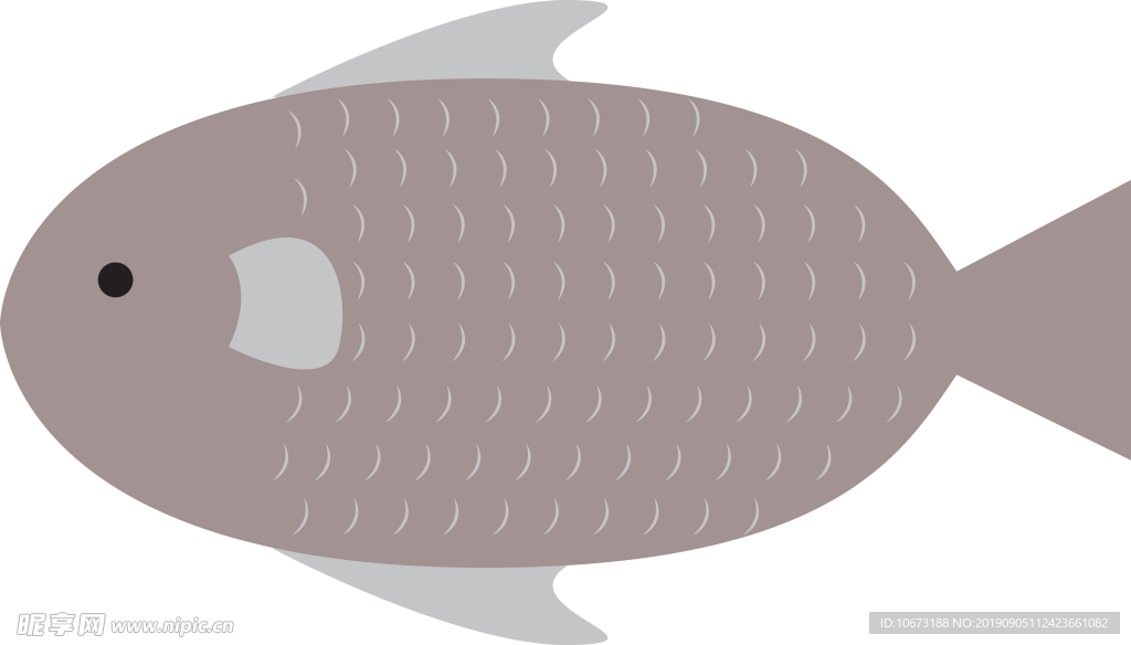 卡通海洋生物