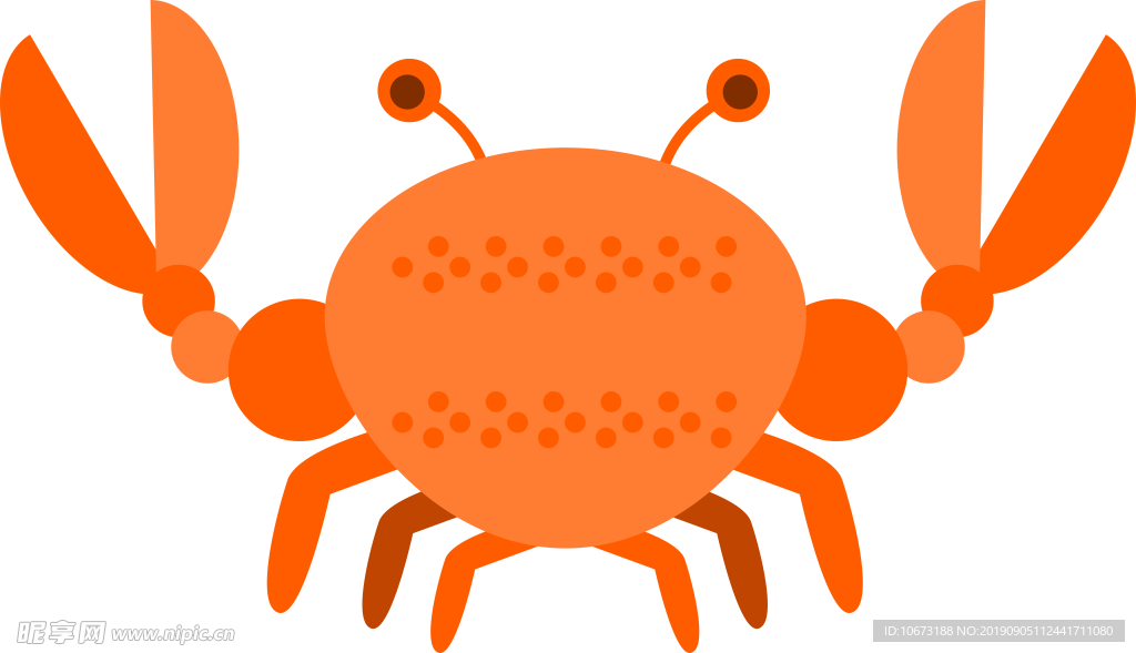 卡通海洋生物