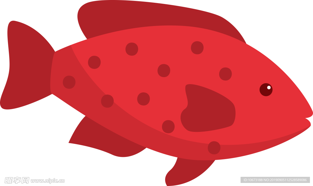 卡通海洋生物