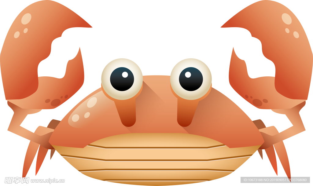 卡通海洋生物