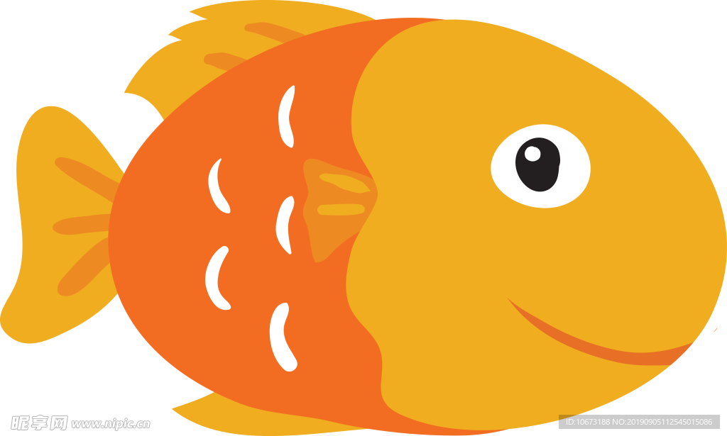 卡通海洋生物