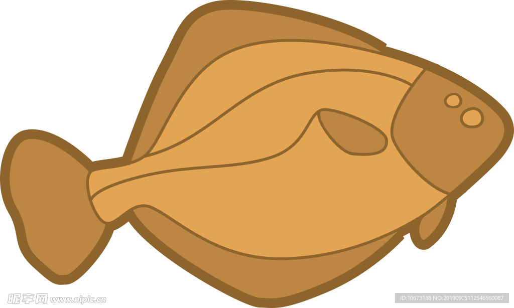卡通海洋生物