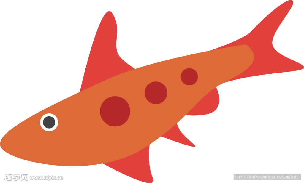 卡通海洋生物