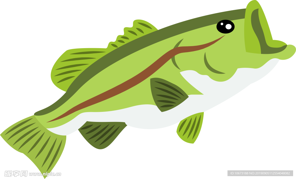 卡通海洋生物
