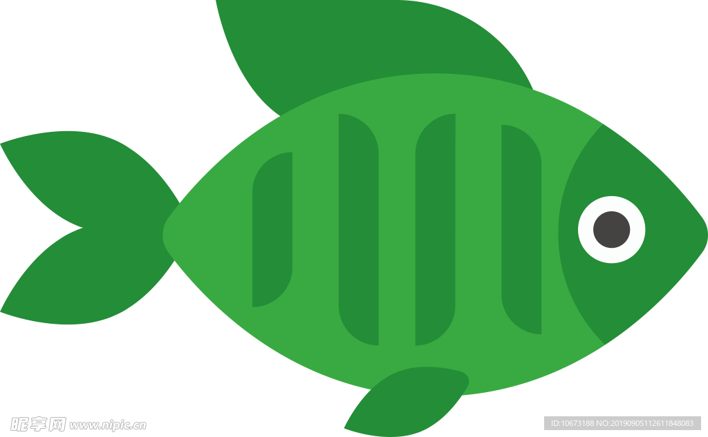 卡通海洋生物