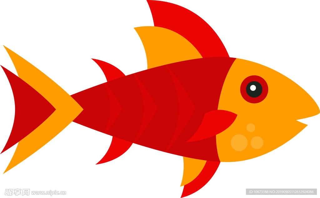 卡通海洋生物
