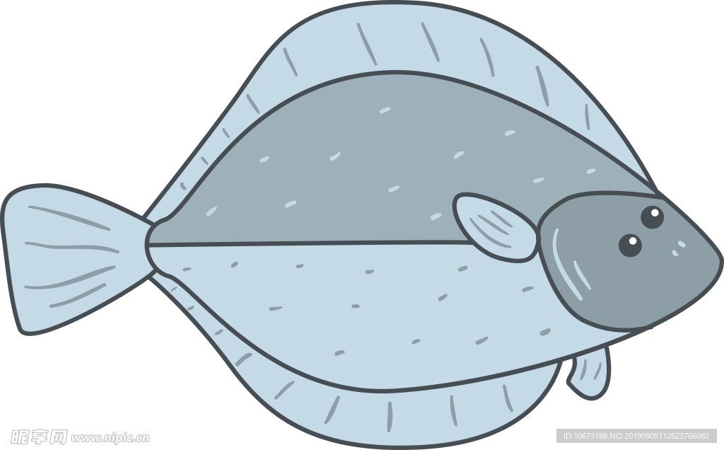 卡通海洋生物