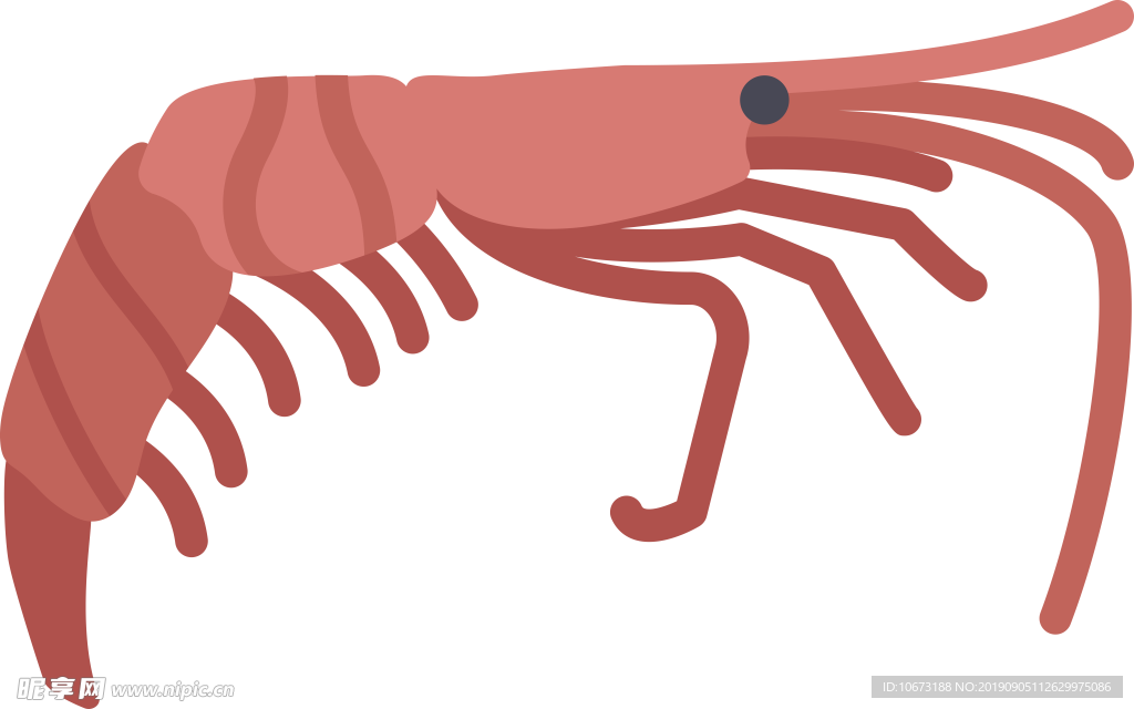 卡通海洋生物