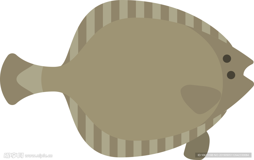 卡通海洋生物