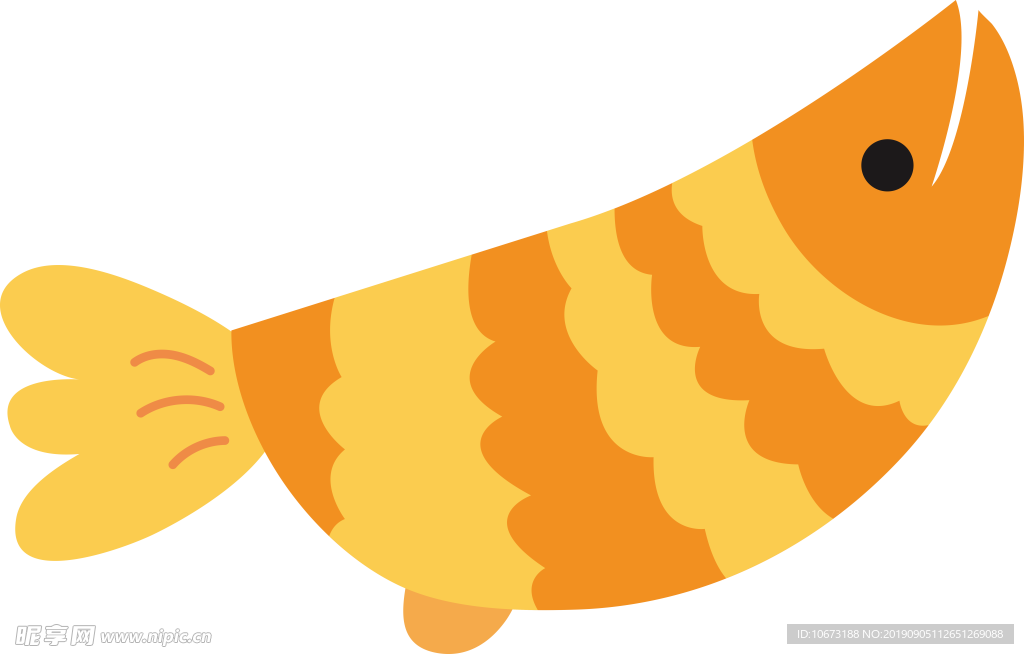 卡通海洋生物