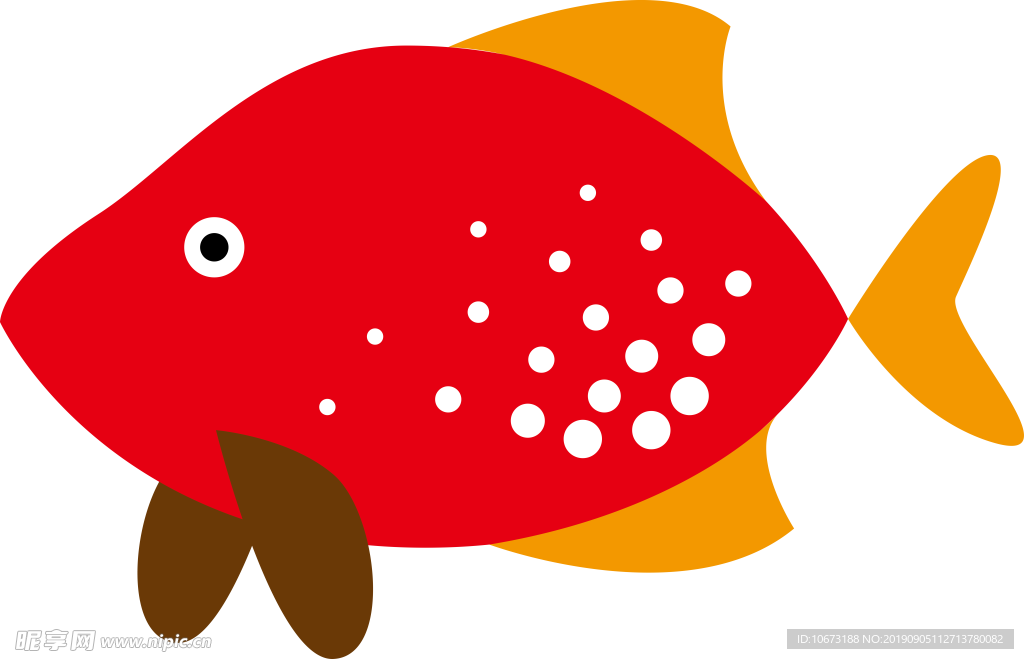 卡通海洋生物