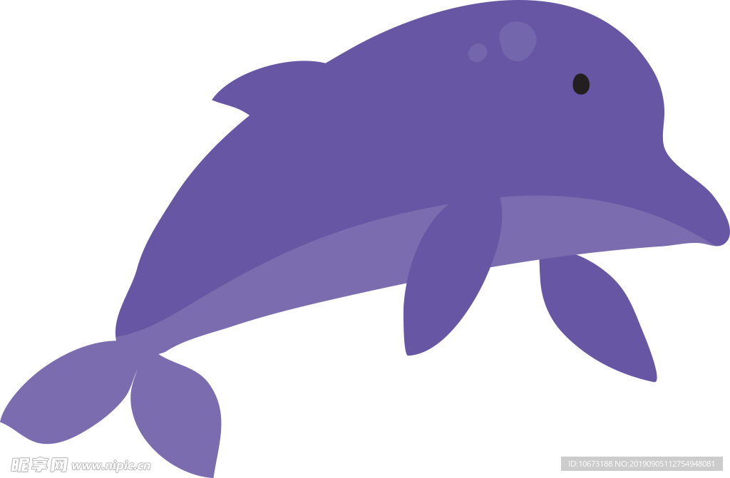 卡通海洋生物