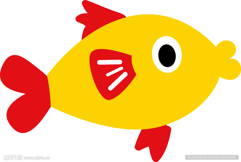 卡通海洋生物