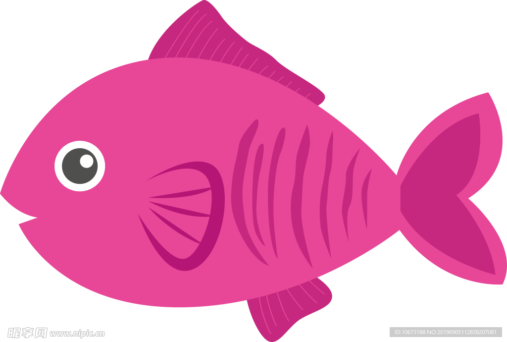 卡通海洋生物