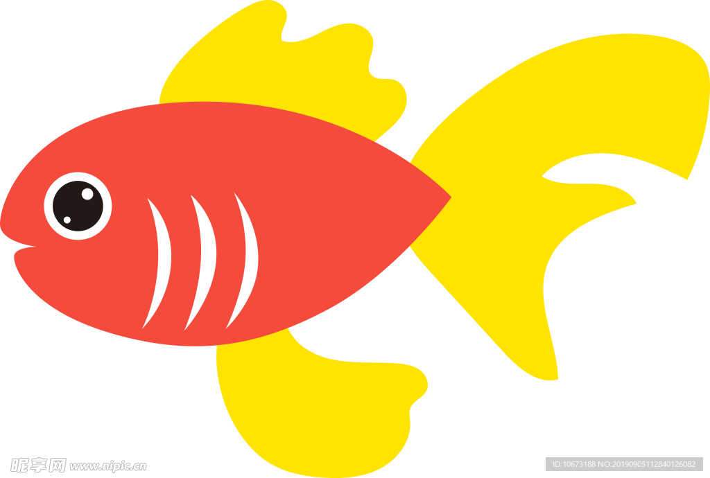 卡通海洋生物