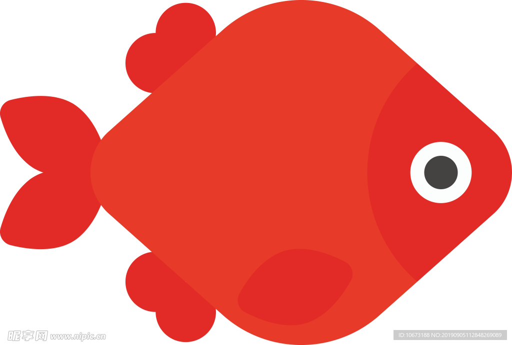卡通海洋生物