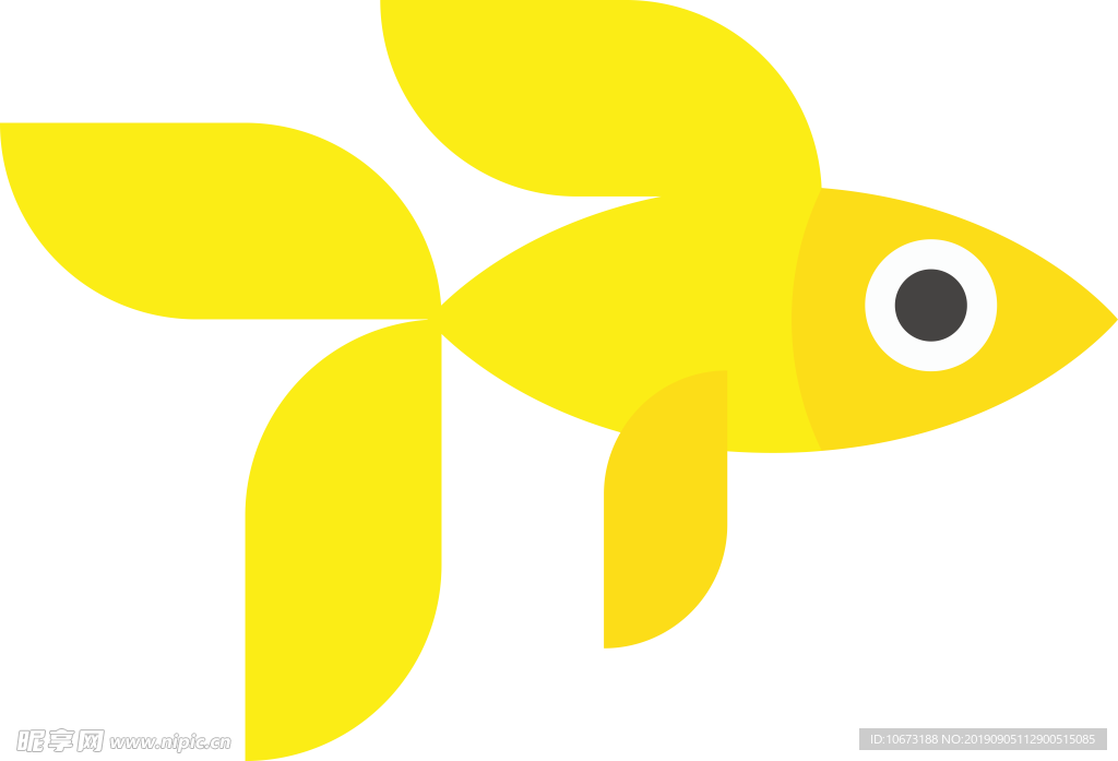 卡通海洋生物