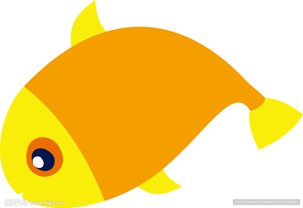 卡通海洋生物