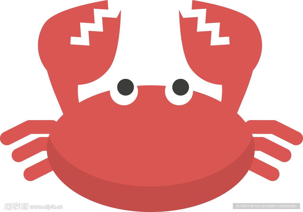 卡通海洋生物