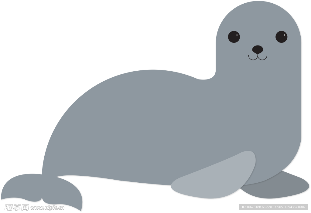 卡通海洋生物