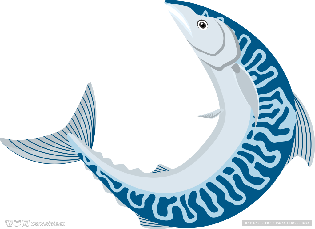 卡通海洋生物
