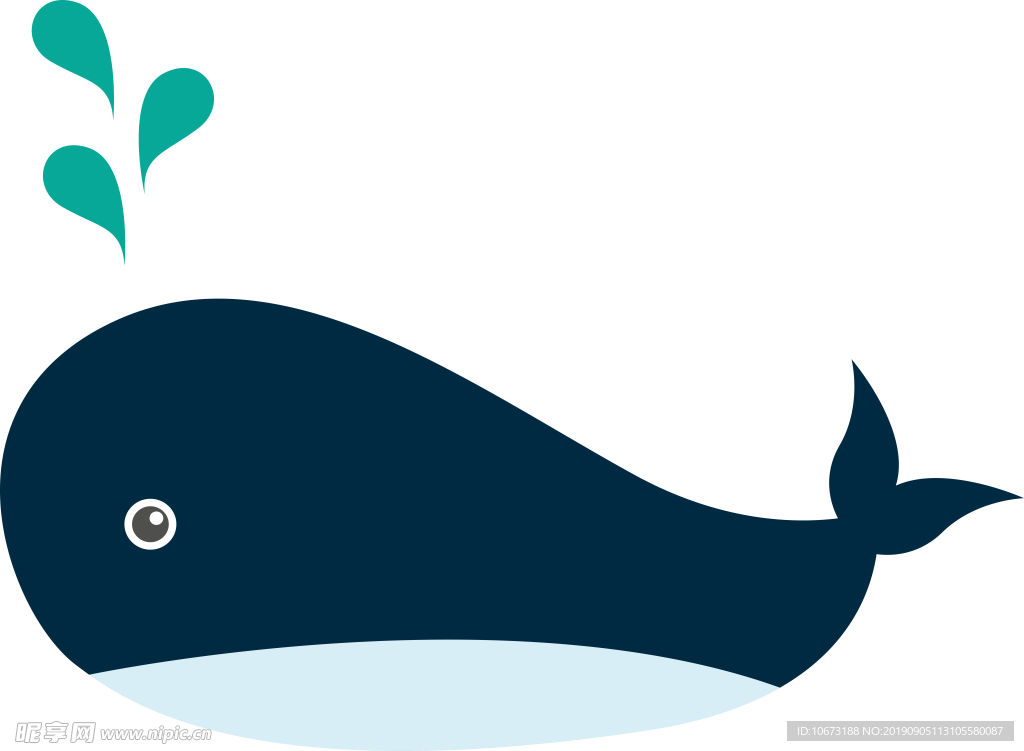 卡通海洋生物