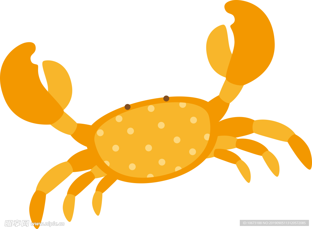 卡通海洋生物