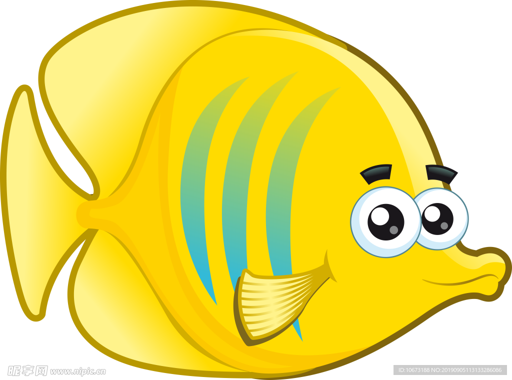 卡通海洋生物