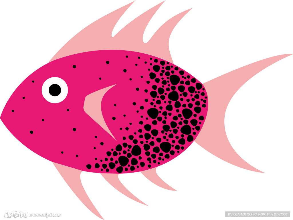 卡通海洋生物