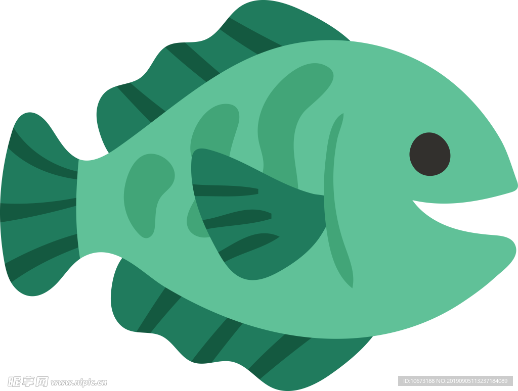 卡通海洋生物