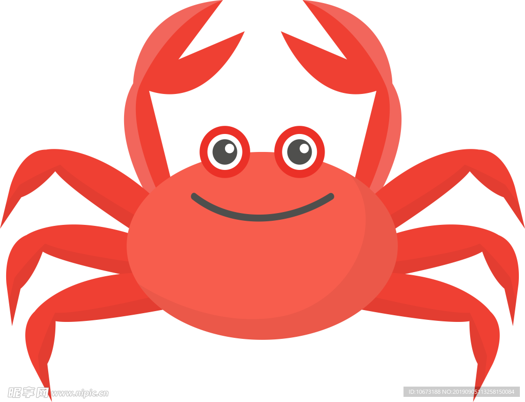 卡通海洋生物